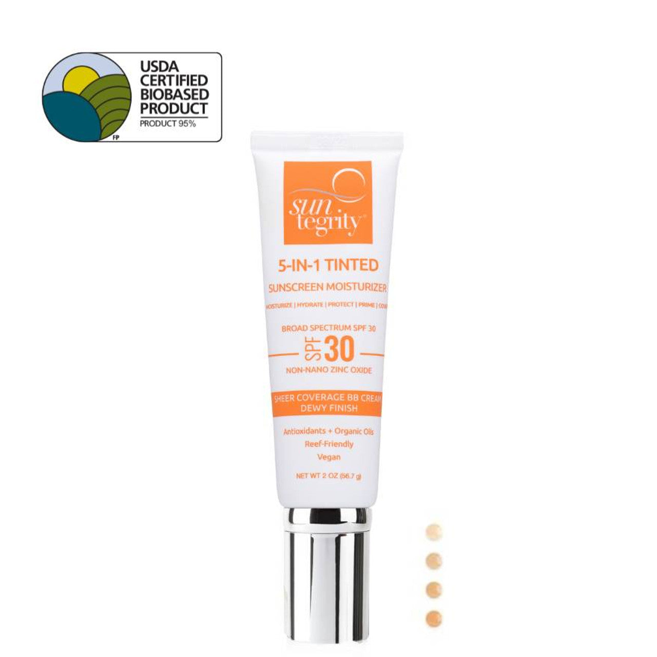 Suntegrity 5-IN-1 Tinted Sunscreen Moisturizer - Broad Spectrum SPF 30
