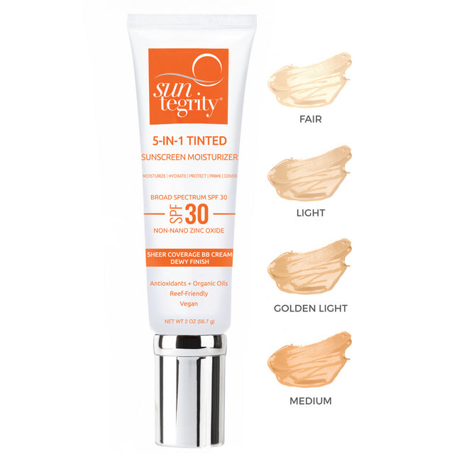 Suntegrity 5-IN-1 Tinted Sunscreen Moisturizer - Broad Spectrum SPF 30